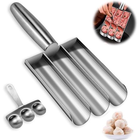 Kjøttbollemaker - Kjøttbollemaker i rustfritt stål - Kjøttbollemaker i rustfritt stål
