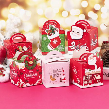 Julfest Presentförpackning Ett Paket Med Många Stilar, 1 Set