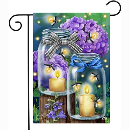 Fireflies Spring Haveflag 32 x 46 cm