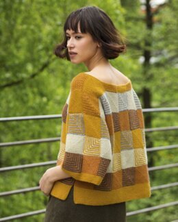 Strikkeoppskrift Genser Sunny Dimonds - Du Store Alpakka