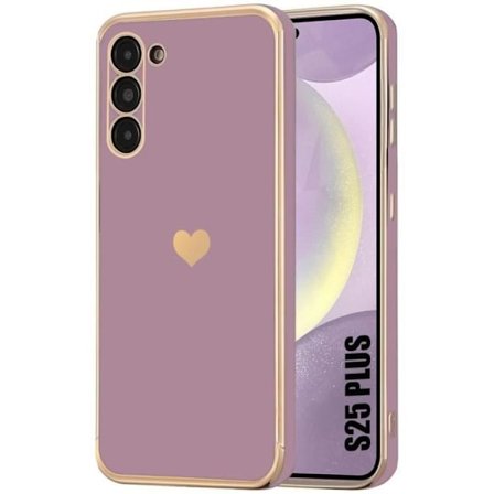 Coque - BOOLING - för Samsung Galaxy S25 Plus - Mjuk - Repellerande - Hjärtmotiv