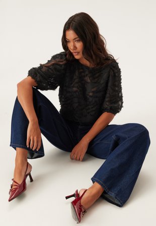 BUBBLEROOM Fringe Blouse Vaatteet