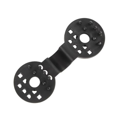 50 stk. Runde plastikclips til skyggenet og havenet