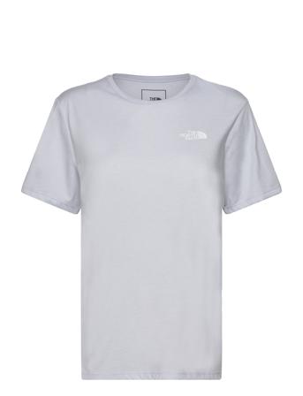 W Foundation Graphic Tee - Eu T-shirts & Tops Short-sleeved Grå The North Face*Betinget Tilbud