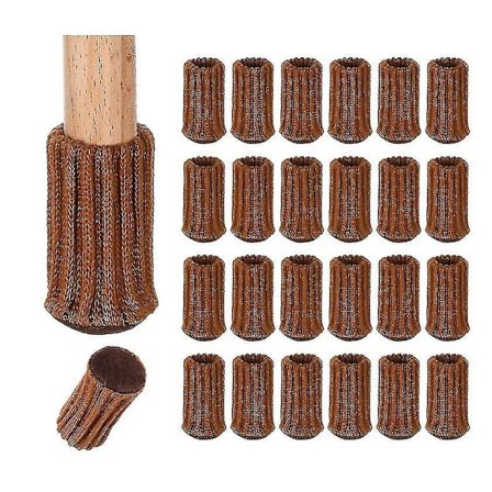 16 Pack Chair Leg Protectors Knitted Furniture Socks