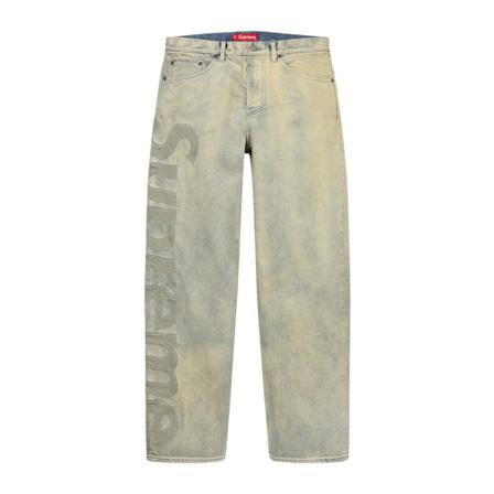 Supreme, Jeans Beige, Heren, Maat:W32
