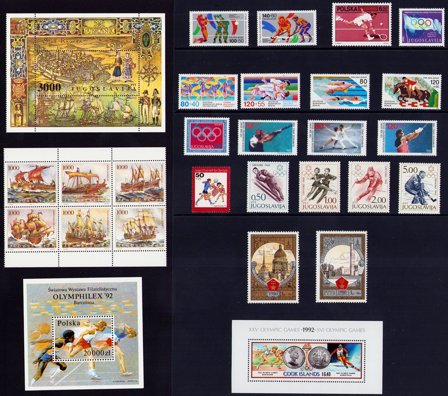 Sport - Frimærkepakke - Postfrisk