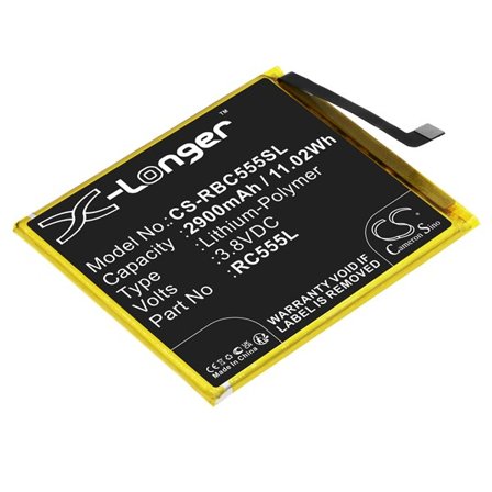 Batteri till SmartPhone, Mobil för Orbic Wonder, RC555L, A1203 m.fl.