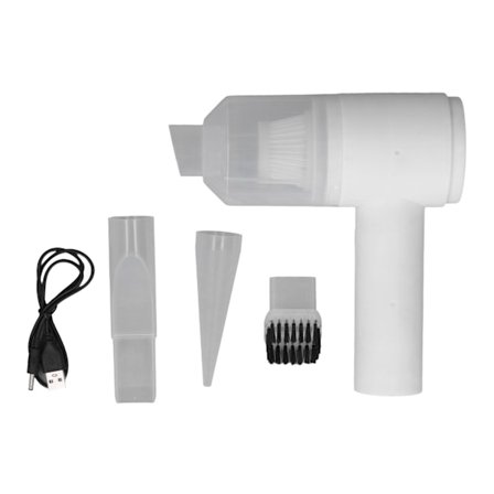 Langaton käsikäyttöinen mini-imuri, latautuva pölynpoistoimuri 2000 Pa imuteholla lemmikkieläinten karvojen poistamiseen