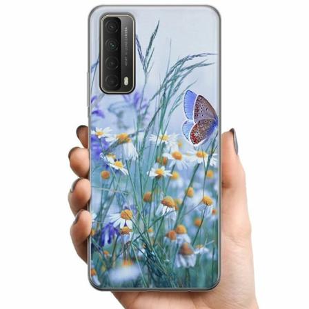 Huawei P Smart 2021 Tpu Mobilskal Blommor