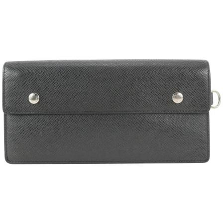Louis Vuitton Vintage, Pre-owned Leather wallets Zwart, Dames, Maat:ONE Size