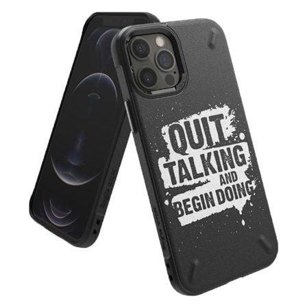 Ringke ONYX DESIGN - iPhone 12 / 12 Pro - Lopeta Puhuminen