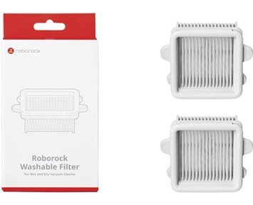 Roborock W D F25 Filter Gray 2pcs - Roborock Wet&Dry F25 filter, 2-pack