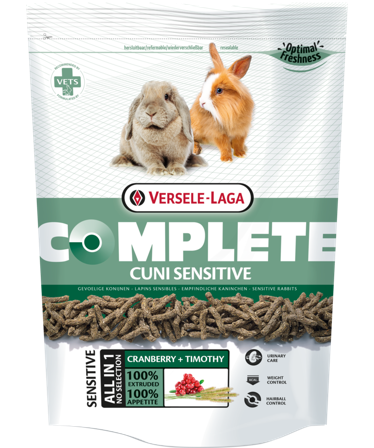 Versele-Laga - Complete Cuni Sensitive 500 g - Smådyr - Fôr & høy til smådyr - Pellets - ZOO.no