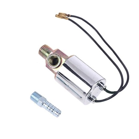 för DC 12V Solenoid Kraftig Elektrisk för Ventil Metallhölje 1/4" för Lastbil