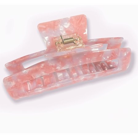 Hårklemme til kvinder, stor acetat hårklemme, hårlængde 11,5 cm