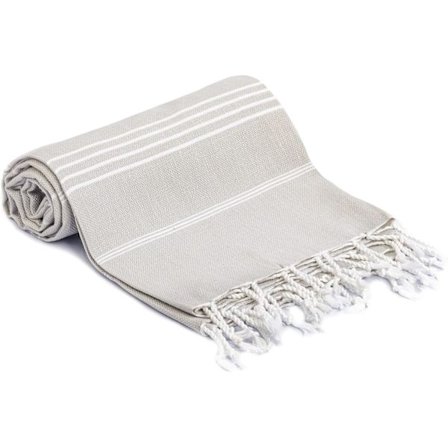 Harmaa rantapyyhe 100x180cm Suuri rantapyyhe Turkkilainen Hamam-kylpypyyhe Sauna, Spa, Jooga, Ranta