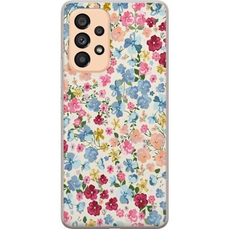 Yhteensopiva Puhelinkuori Samsung Galaxy A53 5G Kukat