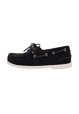 Tommy Hilfiger SUEDE BOAT SHOE Loafers Dam Blå 40
