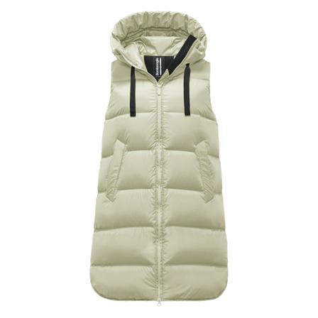 BomBoogie, Down Vest in Recycled Nylon - Venice Down Vest Groen, Dames, Maat:XS