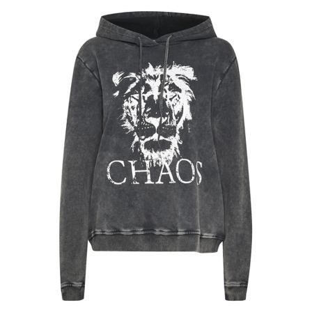 My Essential Wardrobe, MWChaos Sweat Zwart, Dames, Maat:S