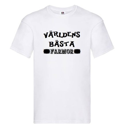 T-shirt - VÄRLDENS BÄSTA FARMOR