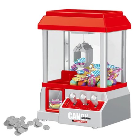 Claw Machine För Barn Miniatyr Godis Grabber För Barn