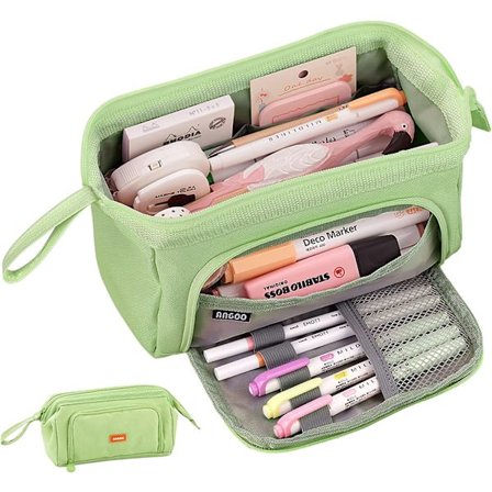 Pennfodral med stor kapacitet, pennfodral med handtag