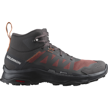 Salomon - Women's Hiking & Backpacking Shoes Ardent Mid Gtx W - Shale / Wild Ginger - 7