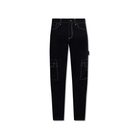 Burberry Straight Jeans Sort, Herre, Størrelse: W29