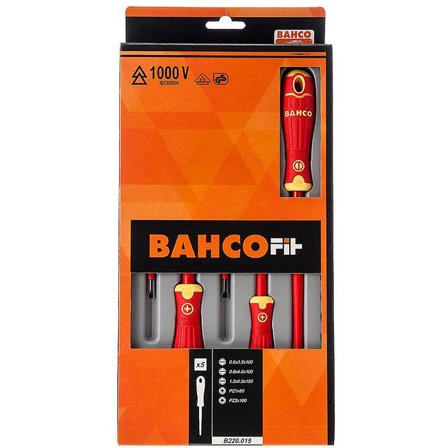 Bahco B220.015 Skrutrekkersett, Håndverktøy