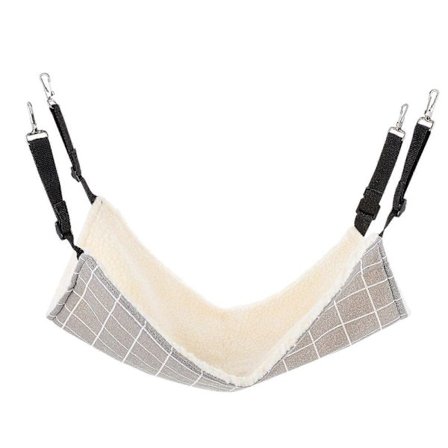 Varm hængekøje til kæledyrskat, hængende pude til marsvin, kæledyrsseng [D]