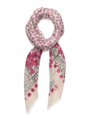 Zadig & Voltaire Kerry Hearts - Pink - ONE SIZE