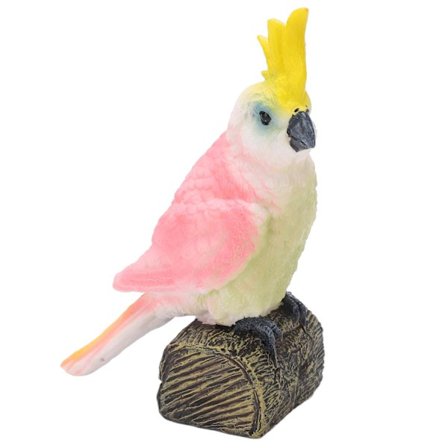 Livaktig papegøyeskulptur papegøye modell leketøy dekorasjon kunstig dyr fugl ornament modell statue