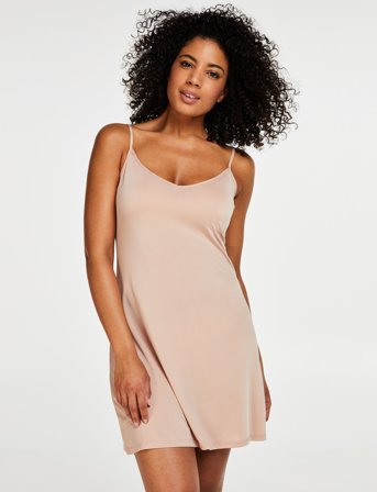 Hunkemöller Underdress Micro - Beige - L