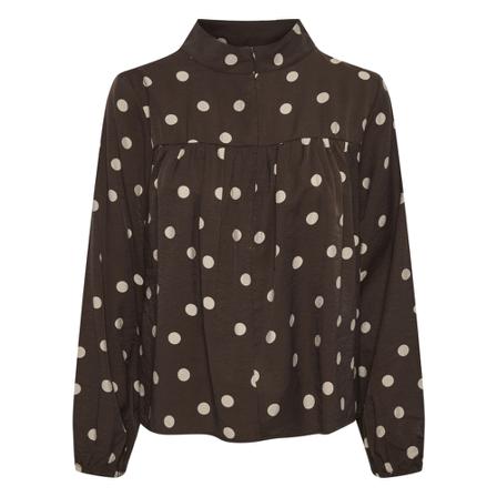 My Essential Wardrobe CostaMW Bluse Brun, Dame