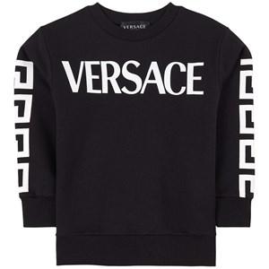 Kids - Versace Black Logo Sweatshirt 8 years - Jumpers and knitwear - 8 years - Black - Junge