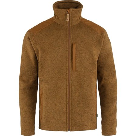 Fjällräven Buck Fleece XXXL - male - Chestnut - Fleece