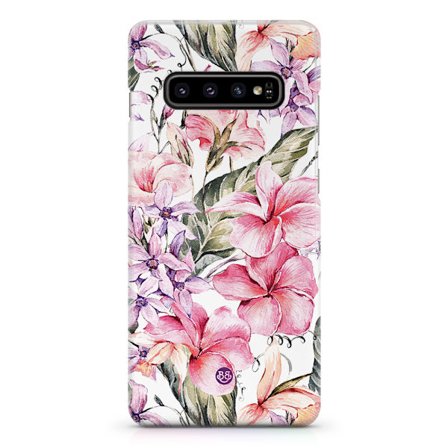 Bjornberry Samsung Galaxy S10 Plus Skal - Watercolor Floral