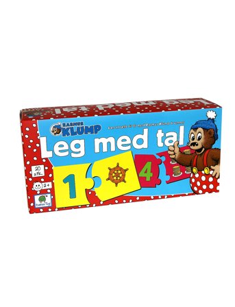 Barbo Toys | Rasmus Klump Leg Med Tal (Dk) | ONE SIZE