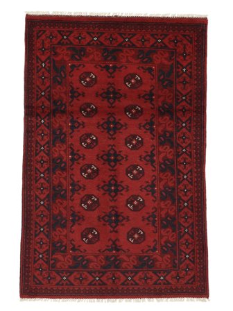 Handgeknoopt Afghan Fine Vloerkleed 97X147