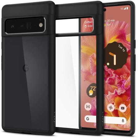 Spigen Ultra Hybrid Skal Google Pixel 6 Pro - Matte Svart Svart