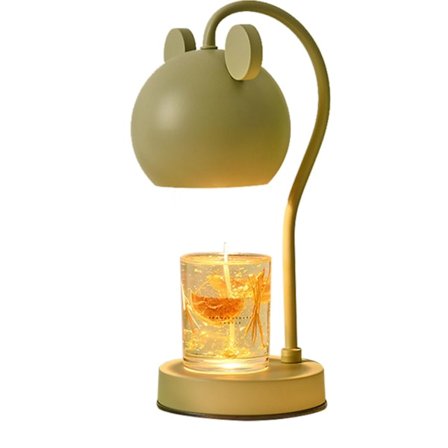 Duftlysvarmerlampe Justerbar dimbar jern Moderne søt elektrisk duftlysvarmerlampe