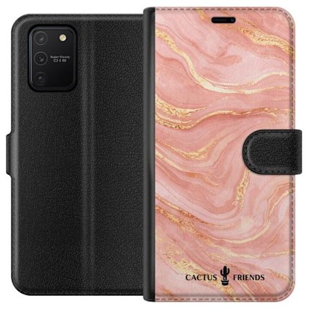 Kompatibelt Lommeboketui til Samsung Samsung Galaxy S10 Lite Cactus and Friends – RoseGoldFlow