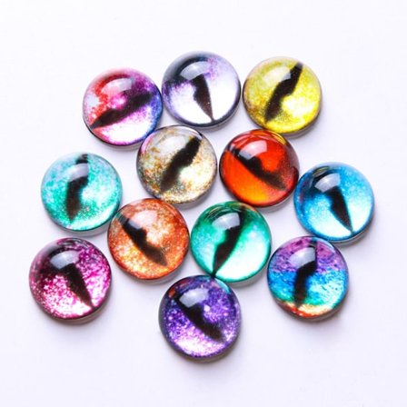20st/10 par Eyes Crafts Eyes Puppet Crystal Eyes 16MMCOLOR