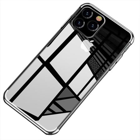 Elegant Slittåligt Silikonskal (floveme) - Iphone 12 Pro Silver