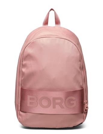 Borg Iconic Backpack Ryggsäck Väska Rosa Björn Borg