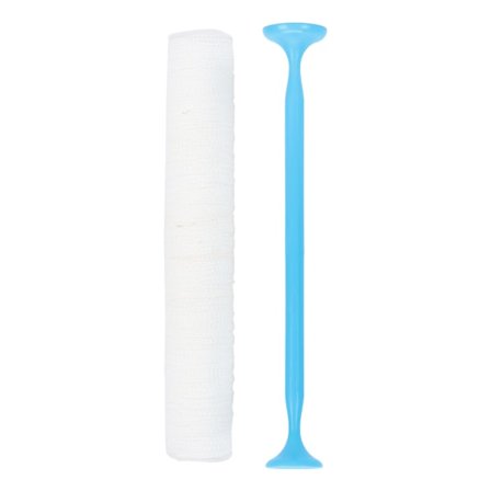 PVA-cylinder, vandopløselig net, PVA-net, opløseligt fiskefoder, fælde, strømpe, agnpose Φ25mm / 1in X 5m / 16,4ft