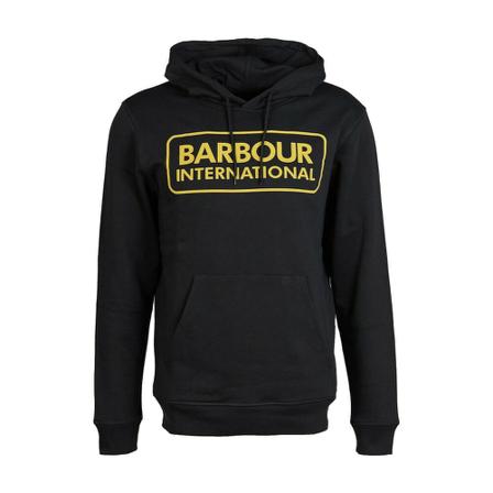 Barbour, Hoodie Czarny, Mężczyzna, Rozmiar: XL
