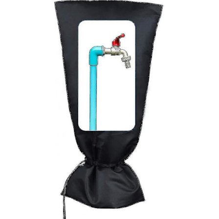 Suuri ulkoinen hanasuoja, pakkassuojattu, vedenpitävä ulkohana